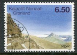 GREENLAND 2007 SEPAC: Landscape Used   Michel 492 - Used Stamps