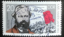 DDR - A1/21 - (°)used - 1983 - Michel 2784 - Karl Marx - Karl Marx