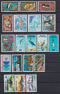 WALLIS - 1978  - SERIES COMPLETES - YVERT N°210/212+217/223 + AERIENS 76/84 ** MNH - COTE = 145 EUR. - - Unused Stamps