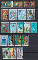 WALLIS - 1978  - SERIES COMPLETES - YVERT N°210/212+217/223 + AERIENS 76/84 ** MNH - COTE = 145 EUR. - - Neufs