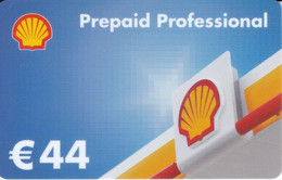 TARJETA DE GASOLINERA SHELL 44€  PETROLEO (CARACOLA-SEA SHELL) - Other & Unclassified