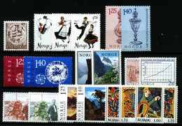 A7042) Norwegen Jahrgang 1976 ** Postfrisch Kpl. MNH - Ongebruikt