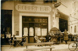 Nice * Carte Photo * Devanture Façade Le ROBERT Bar * Vendeur D'huîtres - Pubs, Hotels And Restaurants