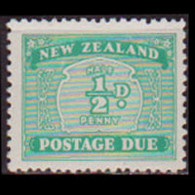 NEW ZEALAND 1939 - Scott# J22 Numeral 1/2p LH - Unused Stamps