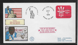 Etats Unis - Entiers Postaux - Thème Papes - TB - 1981-00