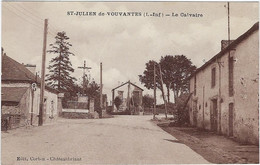44  Saint Julien De  Vouvantes  -  Le Calvaire - Saint Julien De Vouvantes
