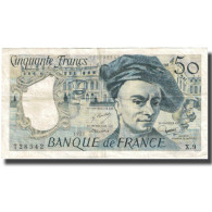 France, 50 Francs, Quentin De La Tour, 1977, TTB, Fayette:67.2, KM:152a - 50 F 1976-1992 ''Quentin De La Tour''