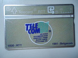 BELGIUM   USED CARDS TELE COM - Other & Unclassified