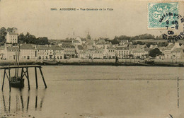 Audierne * Vue Générale De La Ville * Hôtel Du Commerce - Audierne