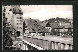 AK Hersbruck, Menschen Am Wassertor - Hersbruck