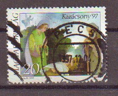 Ungarn Hongrie Hungrie  Weihnachten 1997   230 - Used Stamps
