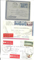 3 AIRMAIL - SPECIAL DELIVERY COVERS - FROM CANADA TO ENGLAND - 1956 - 1972 - 1980 - Luftpost-Express