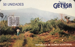GUINEE-EQUATORIALE  -  Phonecard  -  GETESA - SC7 -  50 Unidades - Equatorial Guinea