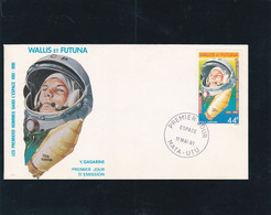 Wallis Et Futuna Enveloppe 1er Jour PA 109  Gagarine - Sonstige & Ohne Zuordnung