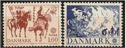 # DANIMARCA DENMARK - 1981 - CEPT EUROPA - FOLK TRADITIONS - Set 2 Stamps MNH - Sonstige & Ohne Zuordnung