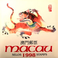 MAC0999MNH-Macau Annual Booklet With All MNH Stamps Issued In 1998 - Macau -1998 - Cuadernillos