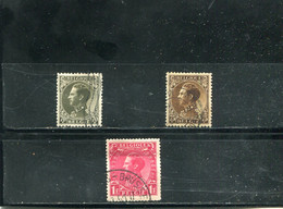 Belgique 1934-35 Yt 401-403 - 1934-1935 Leopold III