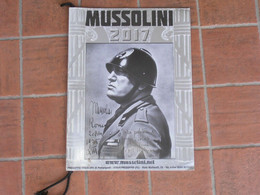 MUSSOLINI 2017 - CALENDARIO - Italiaans