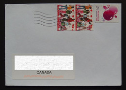 2014 Netherlands To Canada Cover - Briefe U. Dokumente