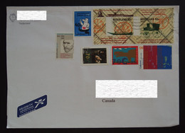 2014 Netherlands To Canada Cover - Lettres & Documents