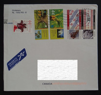 2014 Netherlands To Canada Cover - Lettres & Documents