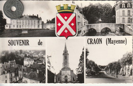 53 - Très Belle Carte Postale Semi Moderne De  Souvenir De Craon   Multi Vues - Craon