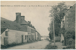 BAZOCHES SUR HOENE - Le Haut Du Bourg Et Le Bureau De Poste - Bazoches Sur Hoene