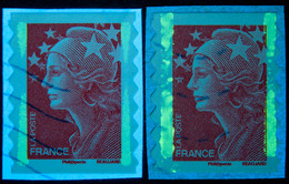 2008 Marianne De Beaujard N°4197 - 2 Superbes Variétés PH - Used Stamps