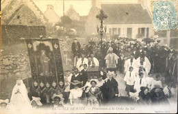 61 Ie De  Batz Procession  à La Croix Du Rû ( Ballière édition) - Ile-de-Batz