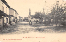 Albias         82         Place De L'église       ( Voir Scan) - Albias