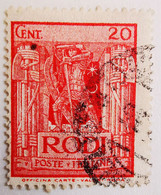 Rhodes - 1929_ Y&T N°17 Et N°20 _ Oblitérés - Egée