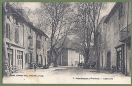 CPA - VAUCLUSE - MONDRAGON - ESPLANADE - Animation, épicerie, Café Du Siècle, Magasin De Cycles - édition Abel Photo / 8 - Autres & Non Classés