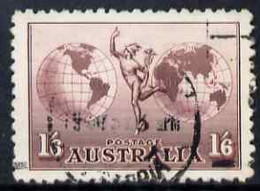 Australia 1934 Hermes 1s6d No Wmk Fine Cds Used With Plate Scratch Top Left, SG 153var - Neufs