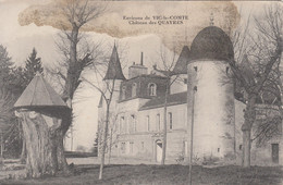 63 - VIC LE COMTE - PUY DE DOME - LE CHATEAU DES QUAYRES - VOIR SCANS - Vic Le Comte