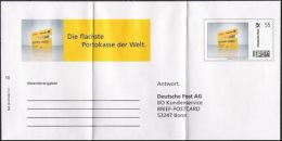 Plusbrief Individuell Ganzsache Dienstganzsache Deutsche Post EAI A2 /01 Postcard Antwort BONN Ungelaufen - Sobres Privados - Nuevos