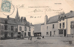 56-QUESTEMBERT- PLACE AUX MOUTONS VERS LES HALLES - Questembert