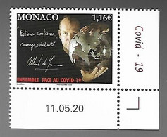 Monaco 2020 - Yv N° 3235 ** - Ensemble Face Au COVID-19 - Neufs