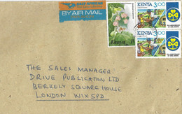 Kenya 1985 Nakuru Girl Guides Scouting Cover - Andere & Zonder Classificatie