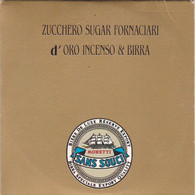 CD MINI COMPACT DISC PUBBLICITARIO SANS SOUCI ZUCCHERO SUGAR FORNACIARI D' ORO INCENSO & BIRRA 1989 - Editions Limitées