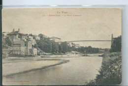 Rabastens   Tarn  Le  Pont Suspendu - Roquecourbe