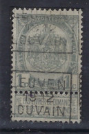 Rijkswapen Nr. 53 Voorafgestempeld Nrs. 1760C  LEUVEN  1912  LOUVAIN ; Staat Zie Scan ! - Roulettes 1910-19