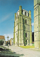 THE BELL TOWER, CHICHESTER CATHEDRAL, CHICHESTER, SUSSEX. ENGLAND. UNUSED POSTCARD C4 - Chichester