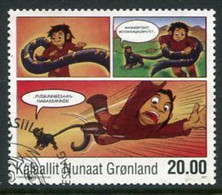 GREENLAND 2011 Comics III 20.00 Kr. Used.  Michel 589 - Used Stamps