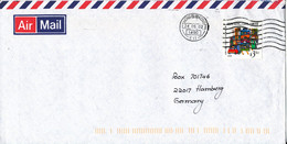 Hong Kong Air Mail Cover Sent To Germany 24-6-2002 - Covers & Documents