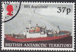 British Antarctic Territory 2000 Used Sc #291 37p RRS Bransfield - Oblitérés
