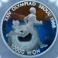 Corea Del Sud - 10.000 Won 1986 - Olimpiadi - Corridore - KM# 56 - Korea (Süd-)