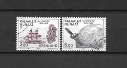 GROENLANDIA - 1985 - N. 145/46 USATI (CATALOGO UNIFICATO) - Andere & Zonder Classificatie