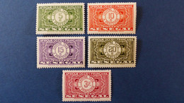 Sénégal - Taxe - YT N° 22 - 23 - 24 - 25 - 31 * Neuf Avec Charnière - Timbres-taxe