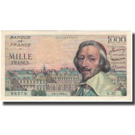 France, 1000 Francs, Richelieu, 1954, 1954-05-06, SUP+, Fayette:42.5, KM:134a - 10 NF 1959-1963 ''Richelieu''