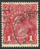 AUSTRALIA --GEORGE V --Heads--1914 - Oblitérés